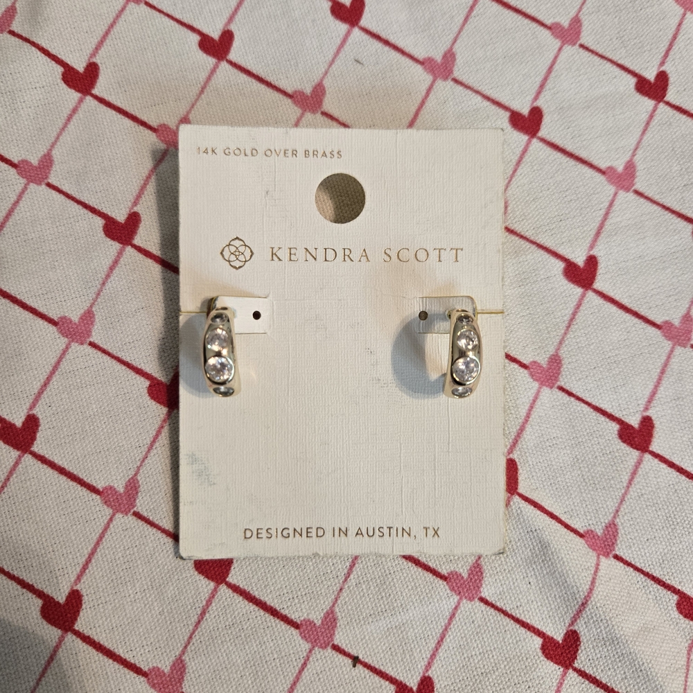 Kendra Scott Gold Hoop Earrings